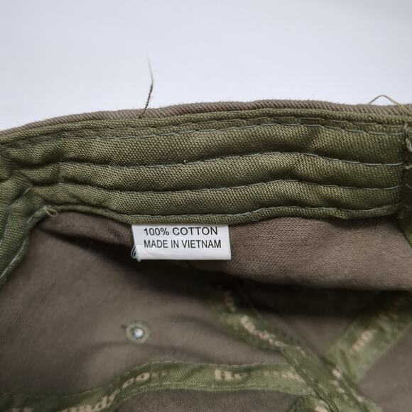 Hornady Strapback Baseball Cap Brown One Size Adjustable Embroidered 6 Panel - Picture 9 of 9